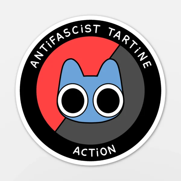 Sticker Tartine antifa