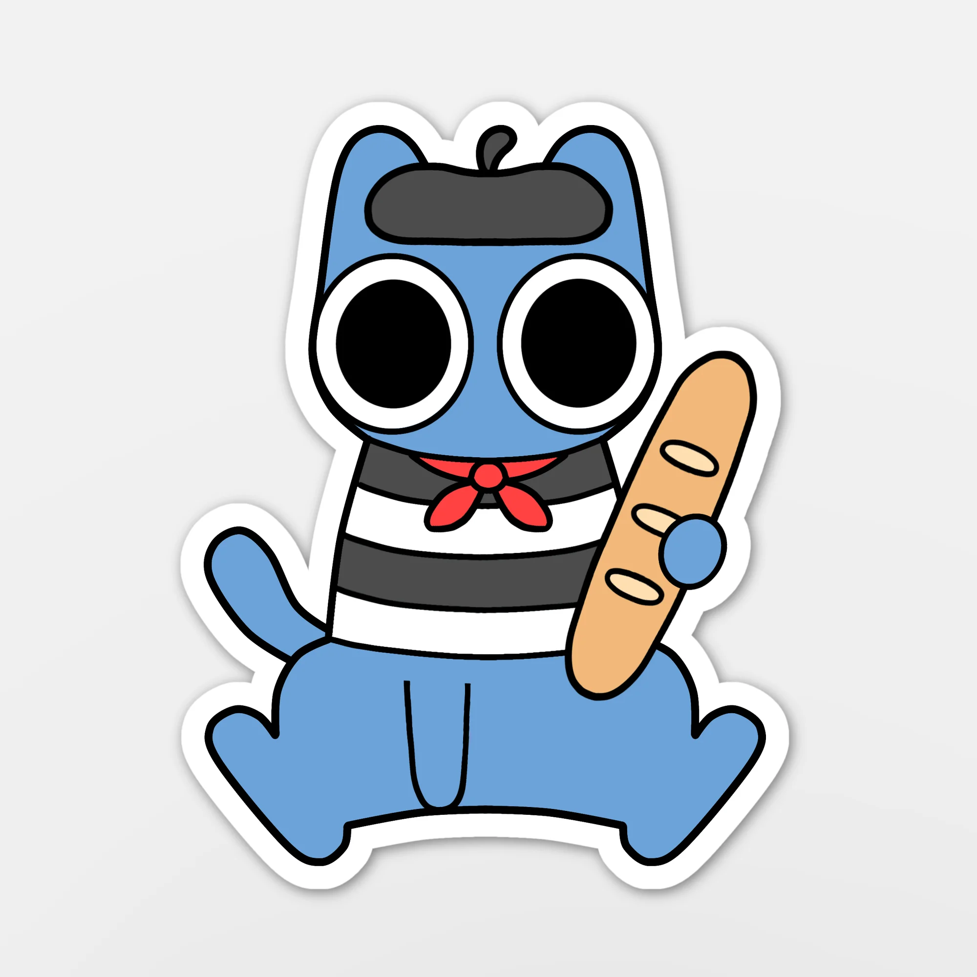Sticker Tartine francais