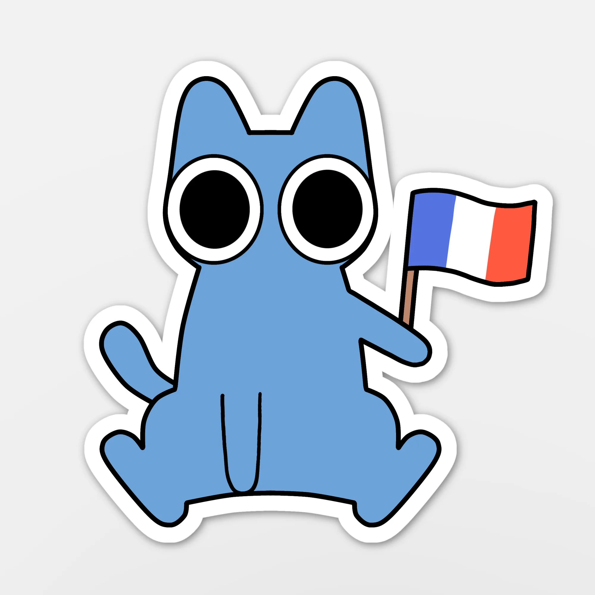 Sticker Tartine nationaliste